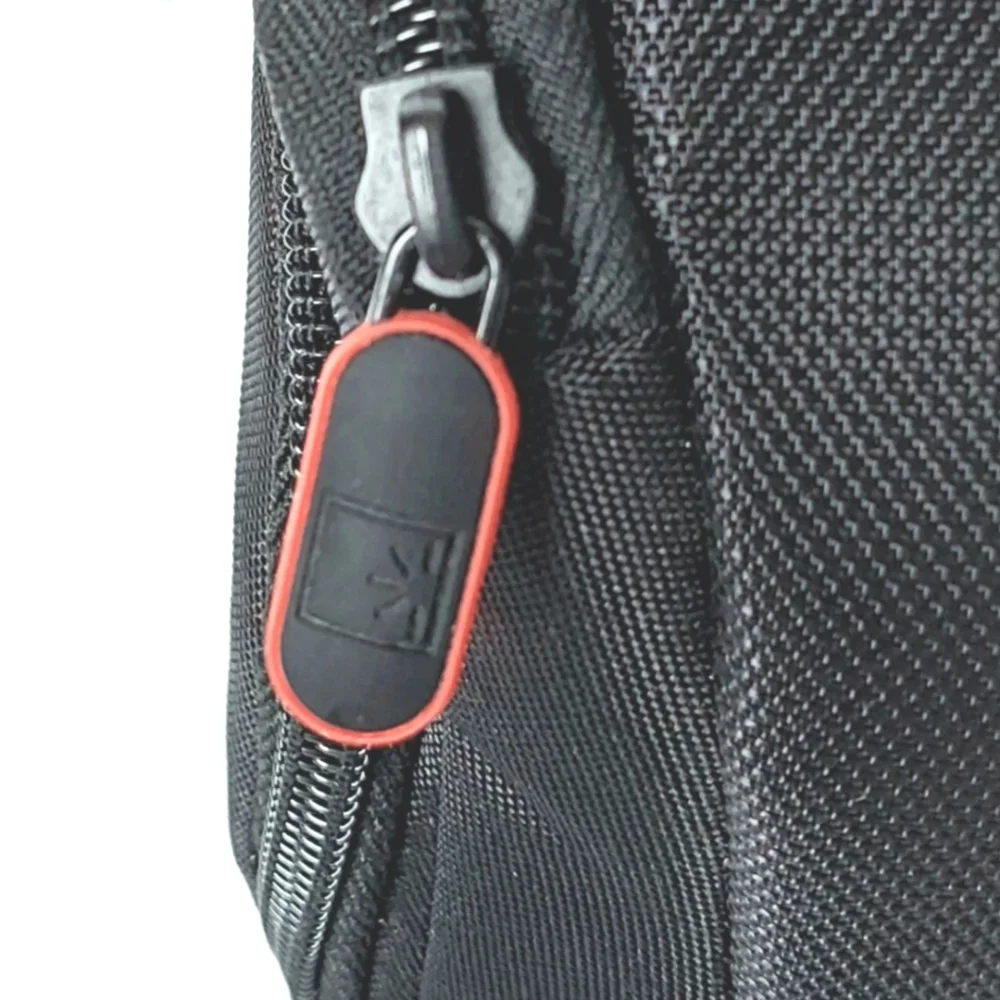 NWOT Case Logic Camera Bag Black w/ Red Accents Adj Strap Multiple Pockets